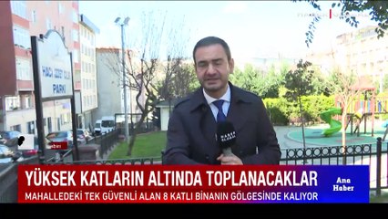 Endişeye neden oluyor! İstanbul'da binaların gölgesindeki toplanma alanı