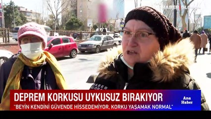 Deprem korkusu uykusuz bırakıyor: Beyin kendini güvende hissedemiyor