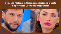 UeD, Ida Platano e Alessandro decidono questo dopo essere usciti dal programma