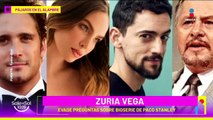 Zuria Vega huye al ser cuestionada por bioserie de Paco Stanley