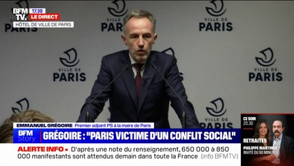 Emmanuel Grégoire: "En 10 jours, 23.000 tonnes de déchets ont été ramassées. C'est beaucoup plus qu'un service minimum"