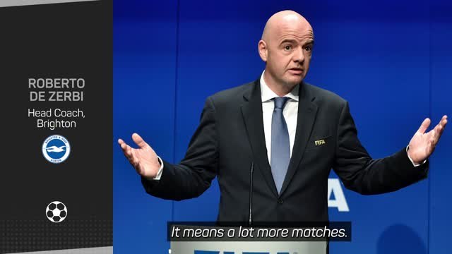De Zerbi disagrees with extended 2026 World Cup format