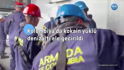 Kolombiya’da Kokain Yüklü Denizaltı Ele Geçirildi
