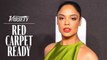 Tessa Thompson's Makeup Artist Shares the Painting That Inspired Her 'Creed' Red Carpet Look | Red Carpet Ready