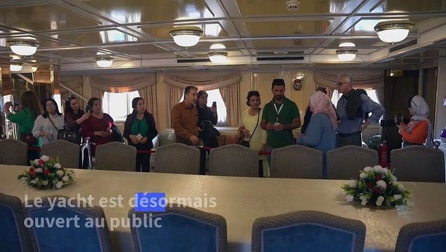 En Irak, un yacht de Saddam Hussein ouvert au public