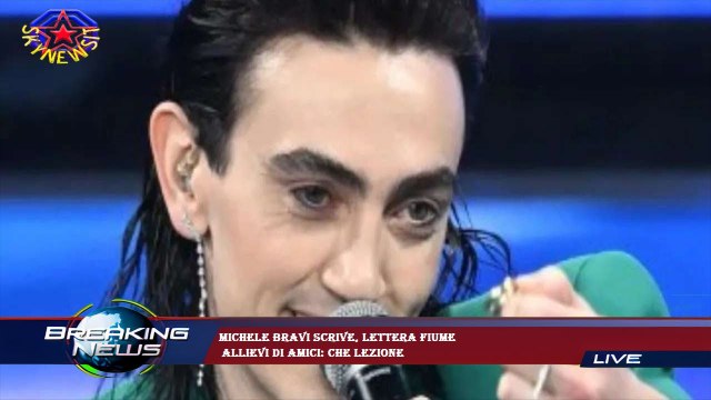 Michele Bravi scrive, lettera fiume allievi di Amici: che lezione