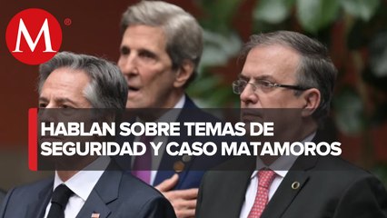 Ebrard y Blinken hablan sobre cómo reforzar combate al fentanilo