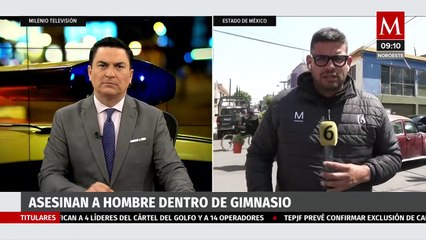 Asesinan a hombre dentro de gimnasio en Ecatepec