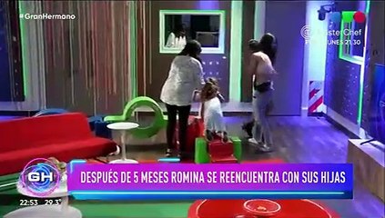 La hija de Romina  metió la pata y le expresó: "Ayer dormimos con vos mamá"