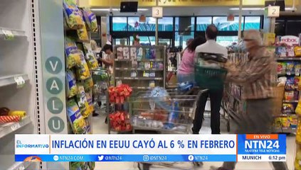 La inflación se situó en un 6% en Estados Unidos para el mes de febrero