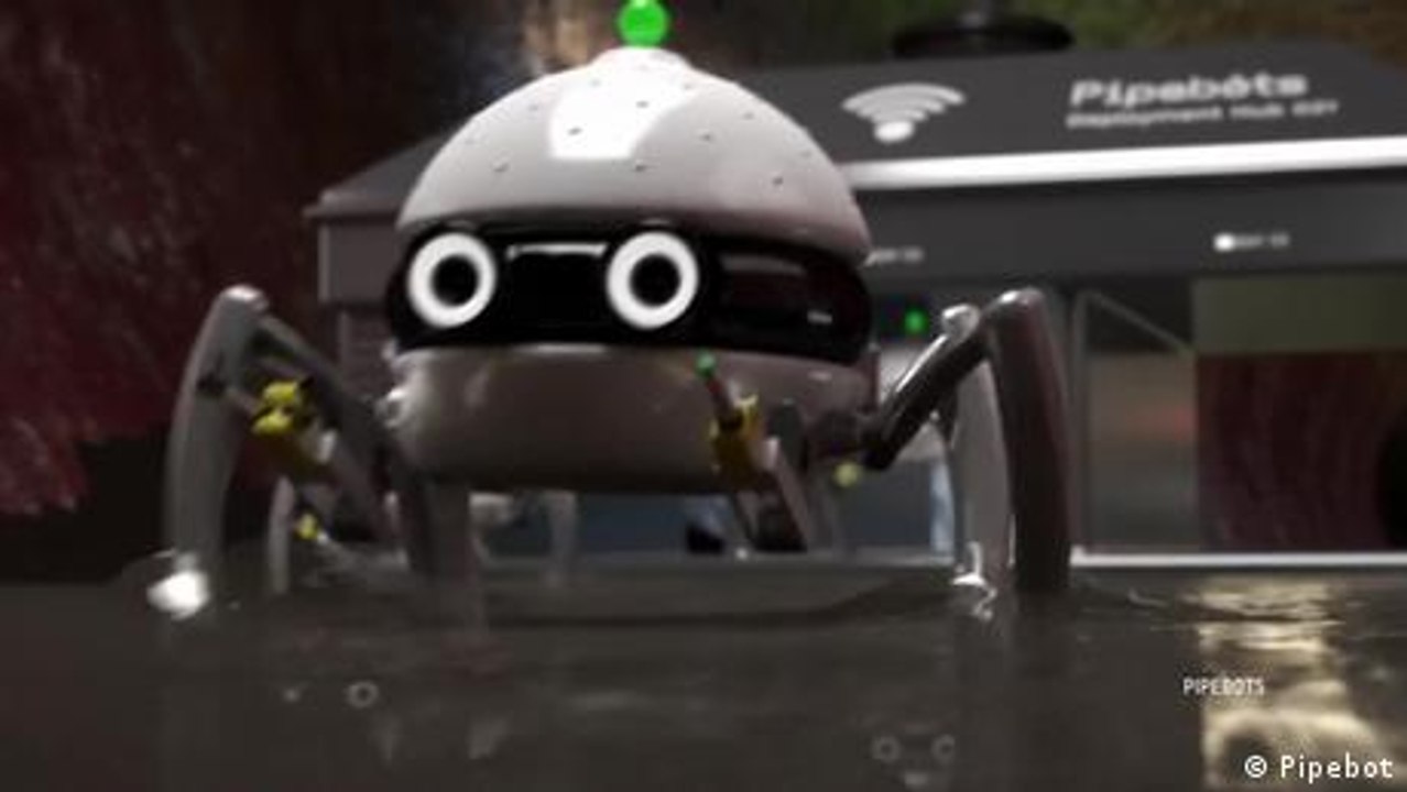 Roboter als Rohrpolizei