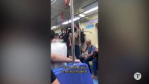 Mulher é retirada de vagão após ofender casal gay no metrô de SP