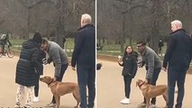 Londra polisi, İngiltere Başbakanı Sunak'ı tasmasız köpek gezdirdiği için uyardı