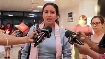 Paola Aguirre denuncia que no le permitieron visitar a Camacho en Chonchocoro