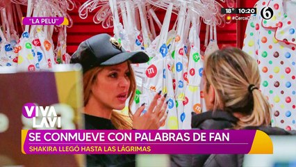 Captan a Shakira llorando en centro comercial