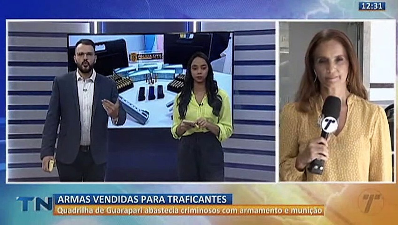 Prisão de quadrilha que vendia armas para traficantes no ES