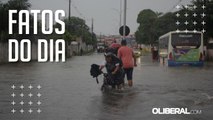 Ananindeua tem vias interditadas após quase 8 horas de chuva