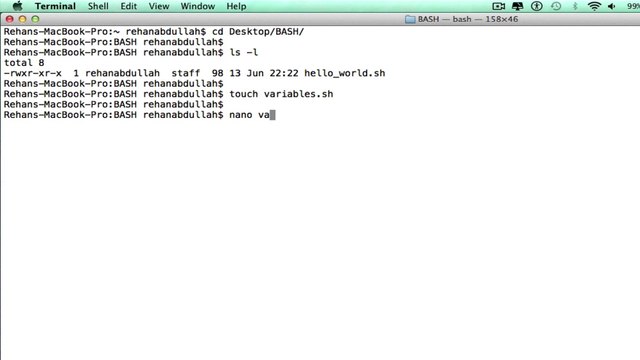 BASH SCRIPTING || TUTORIAL 2 - VARIABLES
