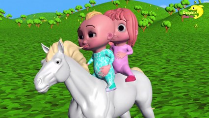 I am a Rocket Horse | Nursery Rhymes & Kids Songs | Dolphin Kids Tv