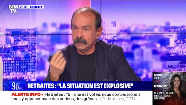 Philippe Martinez (CGT): Le soutien des citoyens m'impressionne