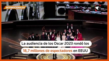 La audiencia de los Oscar 2023 superó los 18 millones de espectadores