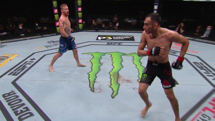 Justin Gaethje B-roll ahead of Fiziev UFC 286 lightweight bout at London O2