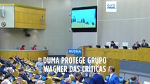 Deputados russos aprovam emenda para proteger Grupo Wagner