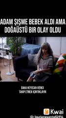 Şişme bebek aldığına pişman oldu