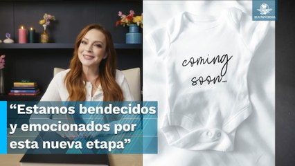 ¡Lindsay Lohan va a ser mamá!, así anunció el momento más feliz de su vida