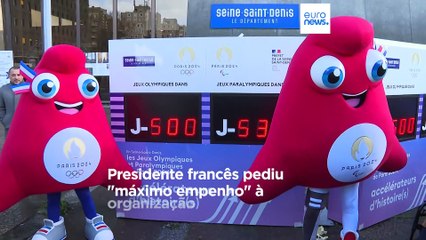 Faltam 500 dias para os Jogos Olímpicos de Paris 2024