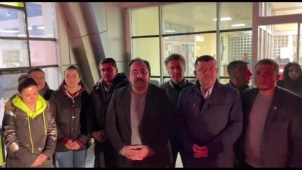 Depremzedelere destek vermek için bölgeye giden CHP'li başkana yumruklu saldırı