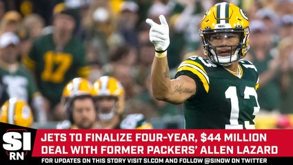 Jets and Allen Lazard Reportedly Agree to 4-Year, $44M Contract