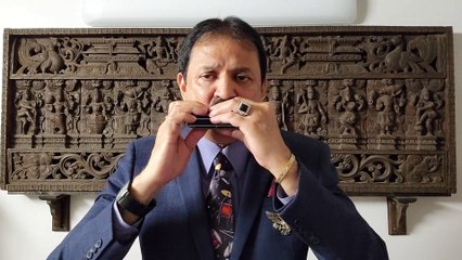 Tadbeer Se Bigdi Hui Takdir Banalo-Baazi 1951 Vintage Classic Song on Harmonica Live Performance  by Mukund Kamdar