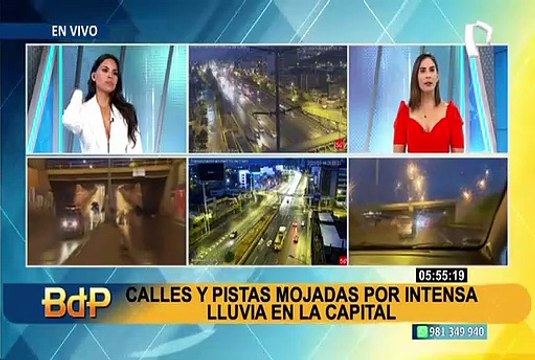 Lima en alerta: pistas mojadas, accidentes de tránsito y cortes de luz tras fuertes lluvias
