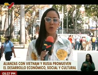 Venezolanos aprueban alianza con Vietnam y Rusia