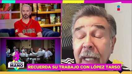 Ortiz de Pinedo habla de la partida de López Tarso y su estado de salud