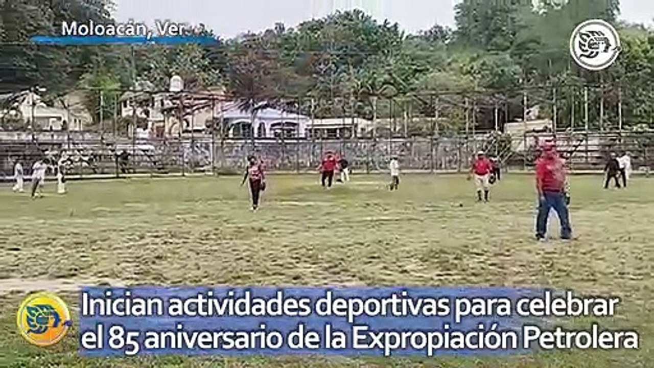 Inician actividades deportivas para celebrar el 85 aniversario de la Expropiación Petrolera en la Sección 16