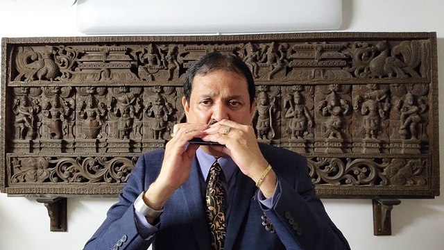 Tasveer Teri Dil Me - Film Maya 1961 - Vintage Classic Song on Harmonica Live Performance by Mukund Kamdar