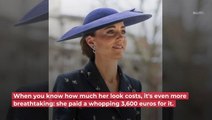 Wow! Princess Kate Stuns In $3900 Outfit