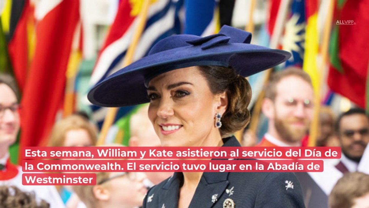 La princesa Kate luce accesorio muy especial, regalo del rey Carlos III ...