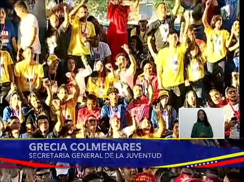 Jóvenes entregan propuestas al Pdte. Nicolás Maduro en el Congreso de la Juventud 2023