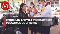 En Chiapas, se entrega el apoyo para la temporada de Estiaje 2023 a productores pecuarios