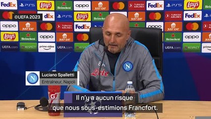 8es - Spalletti : "50-50, ni plus ni moins"