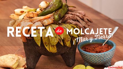 ¡La botana perfecta de Cuaresma! Cómo hacer molcajete de Tierra y Mar