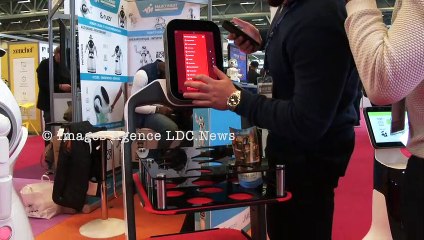 Charles Nassar, Marconnet Robotique au Salon Food Hotel Tech. Paris/France - 14 Mars 2023