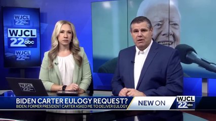 Jimmy Carter asks Biden to deliver his eulogy