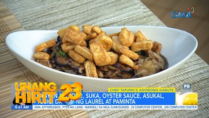 Adobong kabute with Chef Myke 'Tatung' Sarthou, paano lutuin? | Unang Hirit