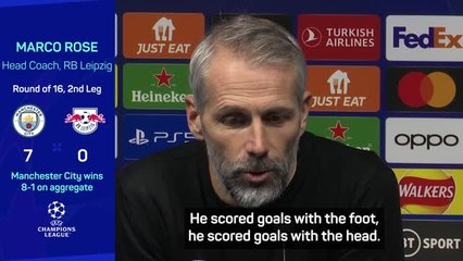 Five-goal Haaland 'made it look simple' - Rose