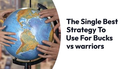 The Single Best Strategy To Use For Bucks vs warriors