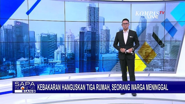 Tiga Rumah Warga di Kebayoran Lama Dilalap Api, Seorang Ibu Meninggal dan Anak Patah Tulang